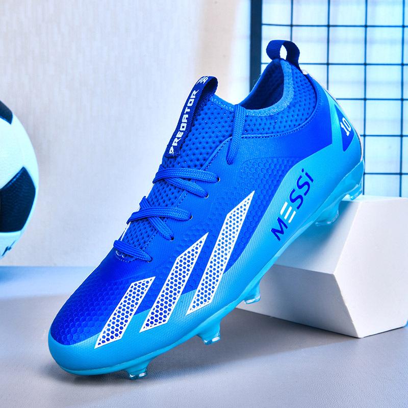 Summer New Football Shoes Youth Spike Training Shoes Primary And Secondary School Students Non-Slip Wear-Resistant Sports Shoes