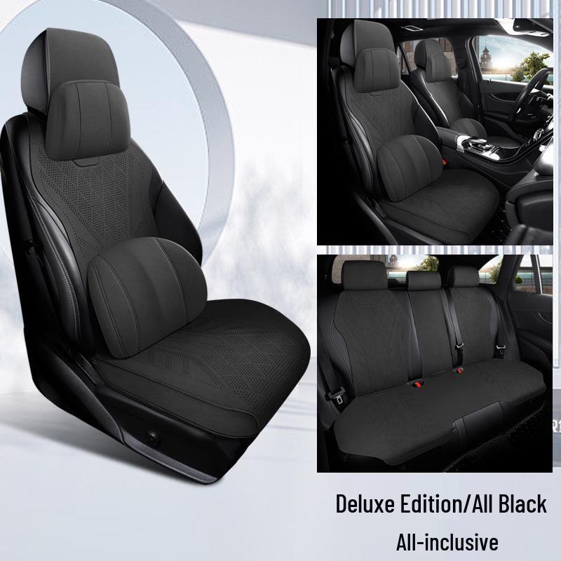 Universal Leopard 8 Breathable Seat Covers for 2025 Fangchengbao 5-Seater – All-Season Titanium 3 Cushions