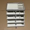 Five-Layer Acrylic Jewelry Storage Box - Earring, Necklace, Ring Organizer with Large Capacity and High-End Design