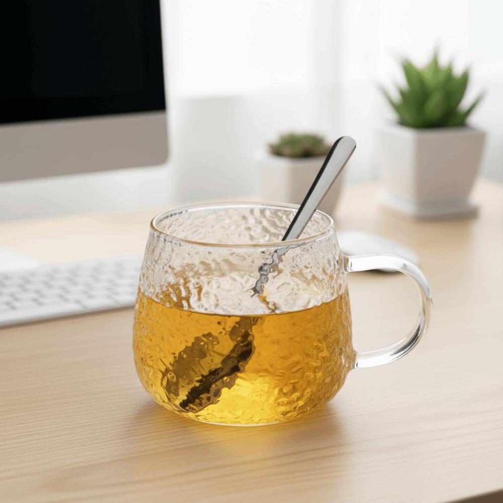 2 Piece Rustproof Tea Strainer Spoon Stainless Steel Tea Infuser Sieve Tea Filter Spoon  Spices