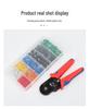 Multifunctional Crimping & Wire Stripping Tool Set for Ferrule and Pin Terminals