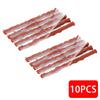 Durable Glue-Free Compact Tubeless Tyre Repair Kit Rubber Strips Plug Set for Car Motorcycle RV Trailer Emergency Fix