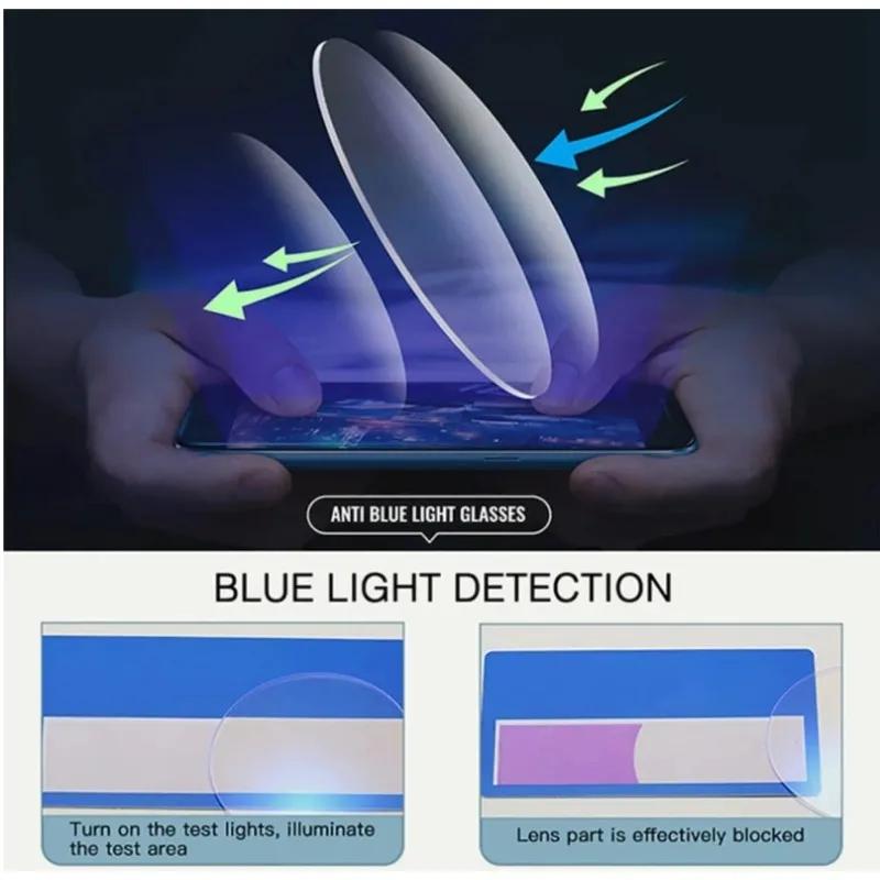 9pcs Reading Glasses Blue Light Blocking Glasses Rimless High-Definition Presbyopia Glasses for Women and Men +1.0 - +4.0