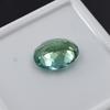 Natural Sapphire 9.55 Ct Bluish Green Oval Stunning Certified Loose Gemstone
