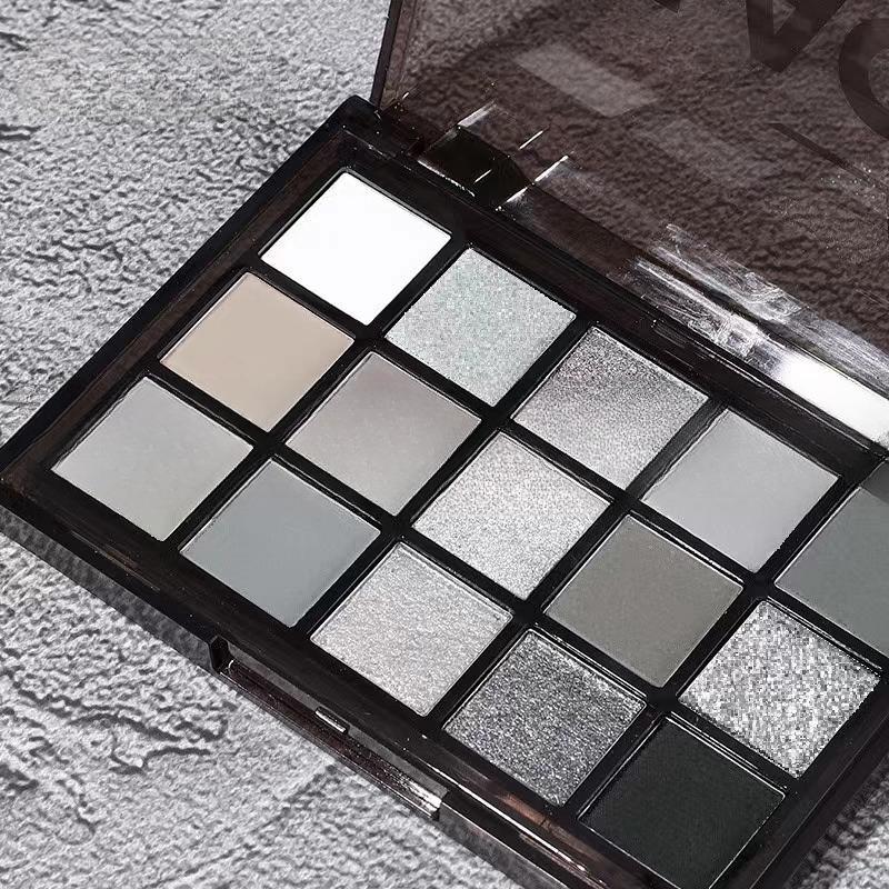 Dark Elf Eyeshadow Palette Punk Style Metallic Finish