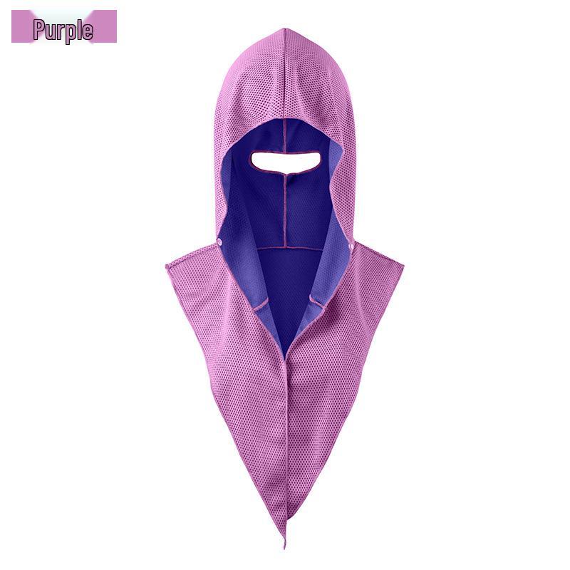 Quick-Dry Hooded Sun Protection Shawl for Hair-Exposed Activities