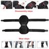 1/2PCS Rebound Spring Knee Protection Boosters Breathable Fixed Booster Support Knee Pads Non-Slip Knee Protector Leg Protection