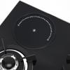 3 Gas + 1 Electric Built-in 4 Burner Cooktop with Tempered Glass Panel