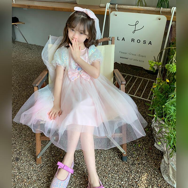 Anneyol Elsa Princess Summer Dress