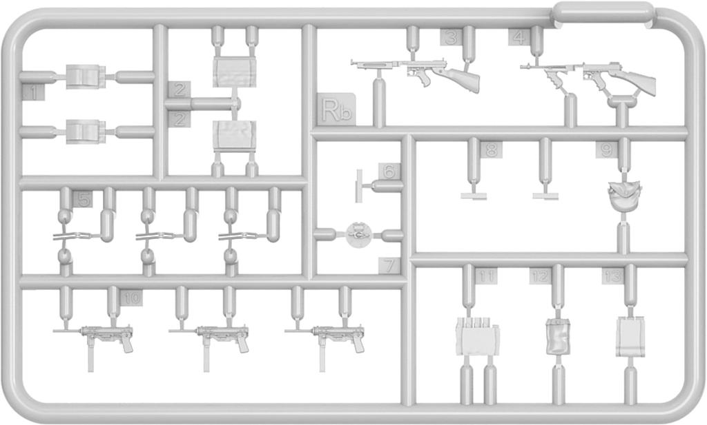 Miniart Amerikanischer Gangster Plastikmodell MA38108 1/35 (Person)