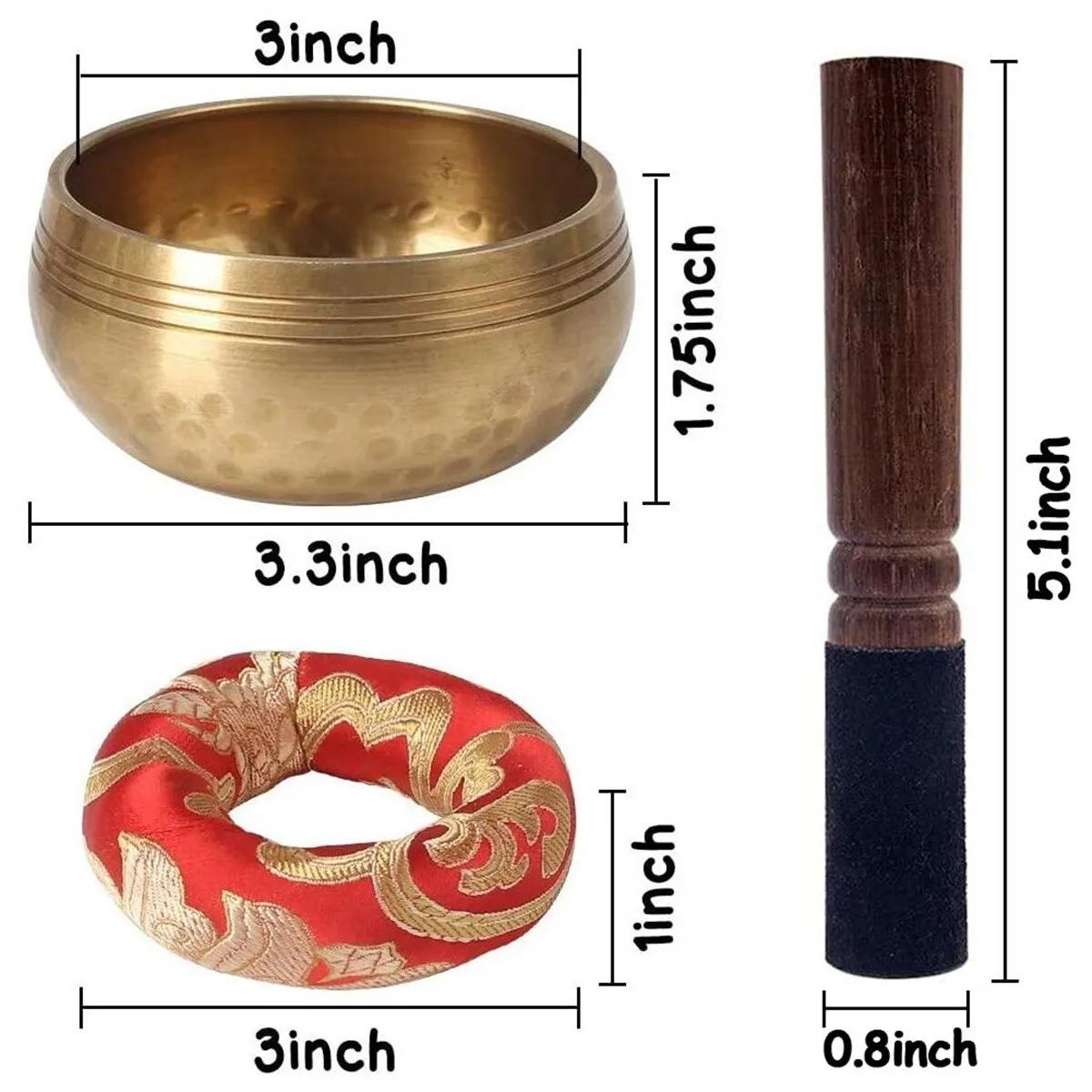 Nepal Handmade Xizang Buddha Music Bowl Music Yoga Copper Sound Therapy Religious Articles Xizang Singing