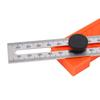Level Gauge Multi-Angle Ruler Adjustable Positioning Marking Protractor  For Woodworking