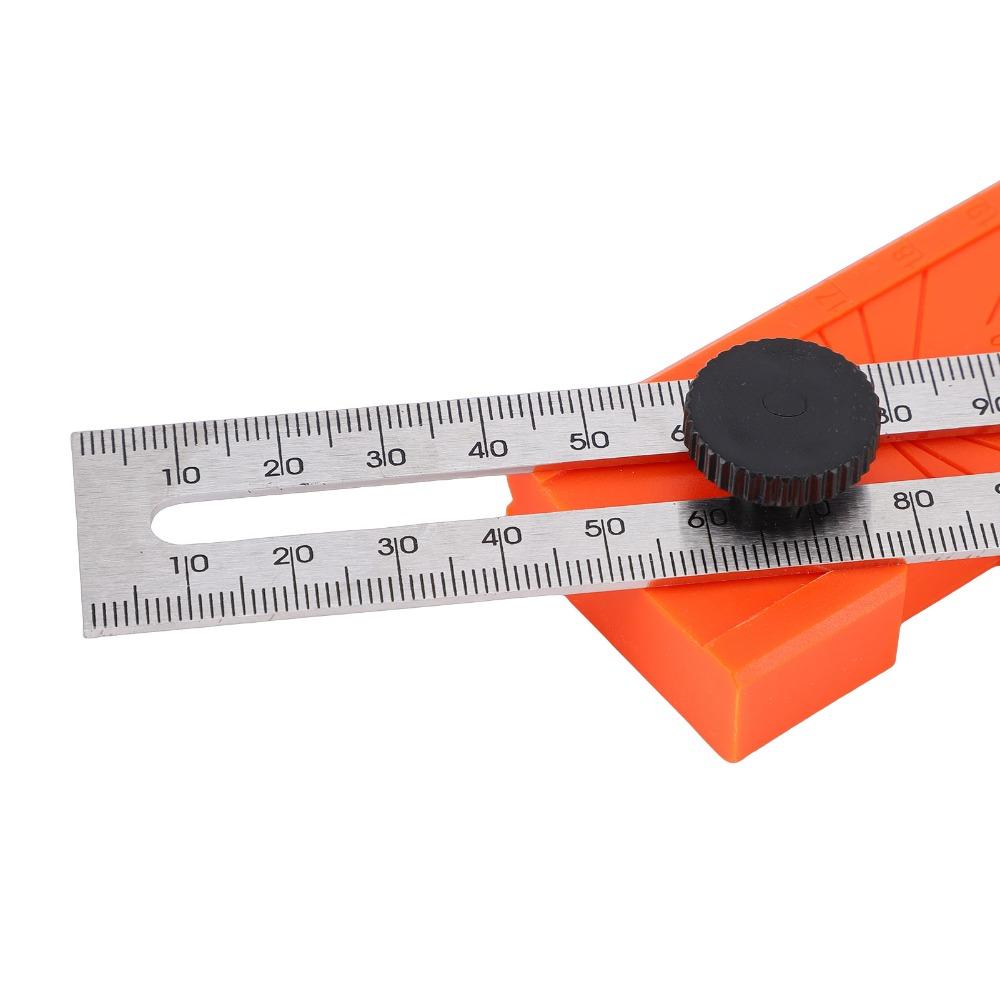 Level Gauge Multi-Angle Ruler Adjustable Positioning Marking Protractor  For Woodworking