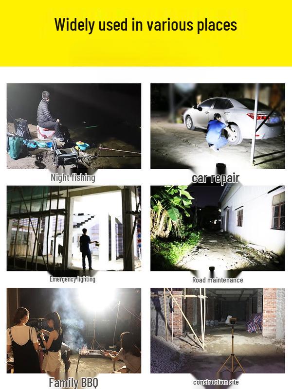 Handun HC90 800W Rechargeable Camping Floodlight