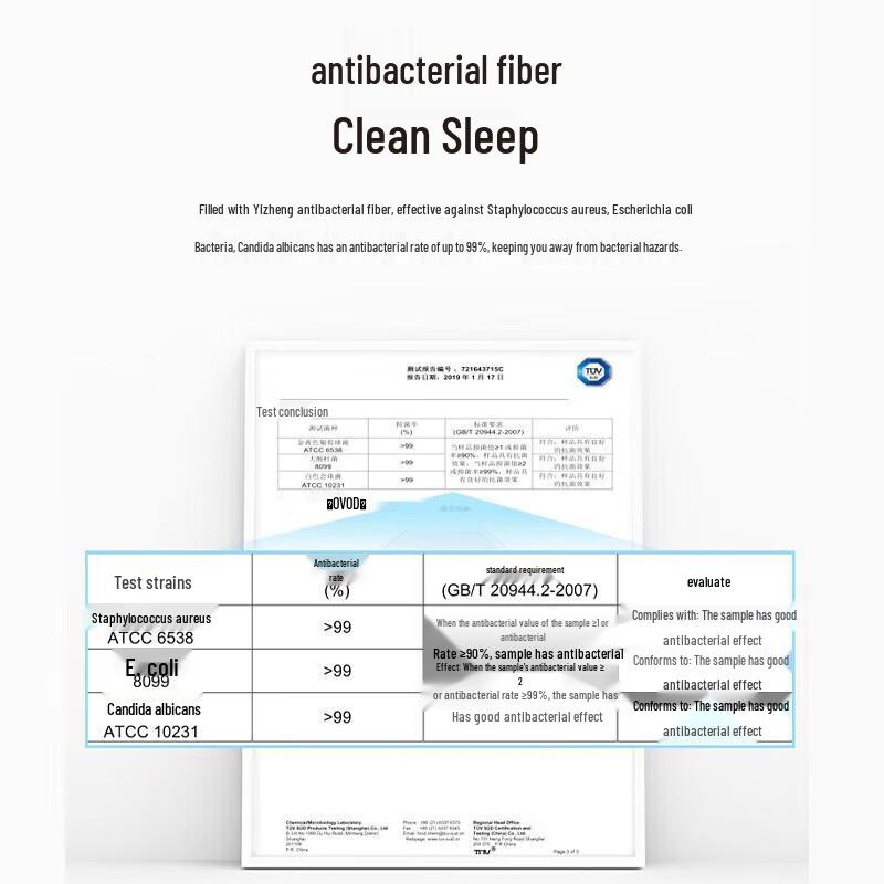 Mengjie All-Season Soybean Fiber Antibacterial Quilt