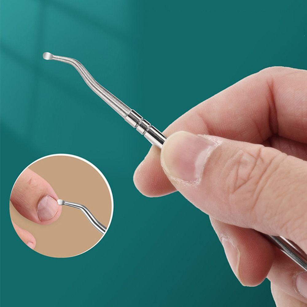 3Pcs/Set With Nail File Nail Clipper Anti Splash Diagonal Pliers for Thick Nails