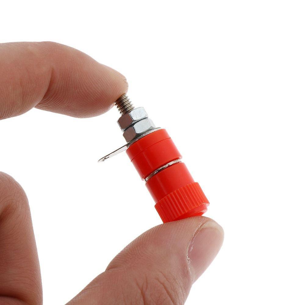 10Pcs Binding Post Banana Plugs JS-910B JS-919 Jack Socket Mounter for Speaker Audio