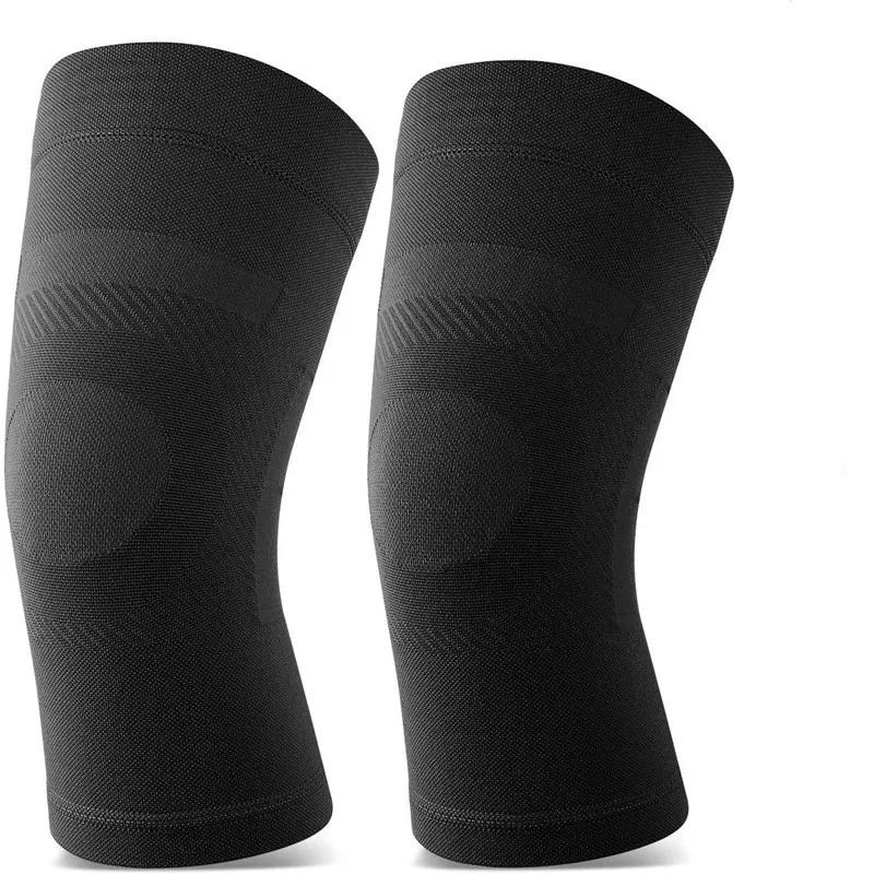 

2 шт. Легкие компрессионные рукава для коленей, поддержка коленного бандажа для облегчения боли в суставах, артрит, ПКС, БКС, восстановление после спортивных травм в тренажерном зале XXL