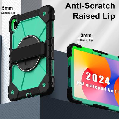 Für Huawei MatePad SE 11 Hülle 2025 Armor Drehbarer Ständer Tablet-Hülle Für MatePad SE 11 Zoll Robustes, widerstandsfähiges Cover