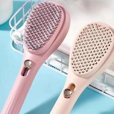Self-Cleaning Hairbrush Scalp Massage Brush Anti-Static Hair Comb Salon Styling Tool Portable Retractable Magic Fluffy Hair Comb