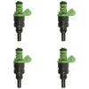 #000Y 4X High Impedance Fuel Injector 2710780549 / FJ902 for Benz Car Accessories (Plastic + Metal)