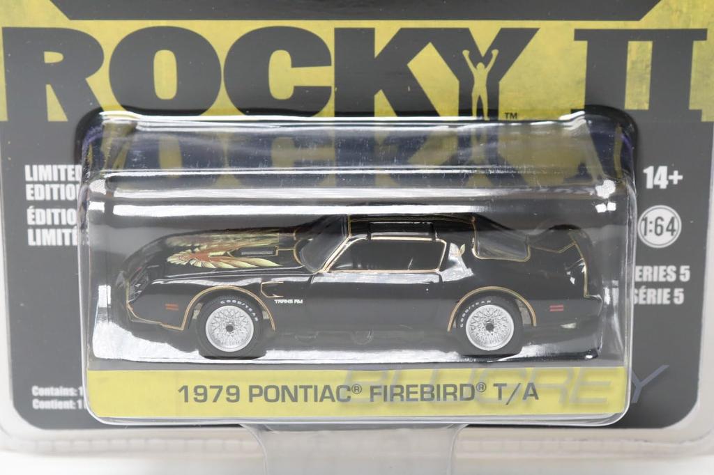 GREENLIGHT HOLLYWOOD 1979 PONTIAC FIREBIRD Greenlight Hollywood 1979 Pontiac Firebird Trans Am 164 "ROCKY II" T/A 164 "Rocky II"