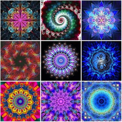 Volle Runde Harz Landschaft Diamant Malerei Blume Mandala DIY Diamant Stickerei Bild von Strass Handwerk Geschenk