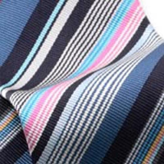(Paul Smith) PAULSMITH Paul Smith Tie Navy Stripe PSJ-389 [Used]