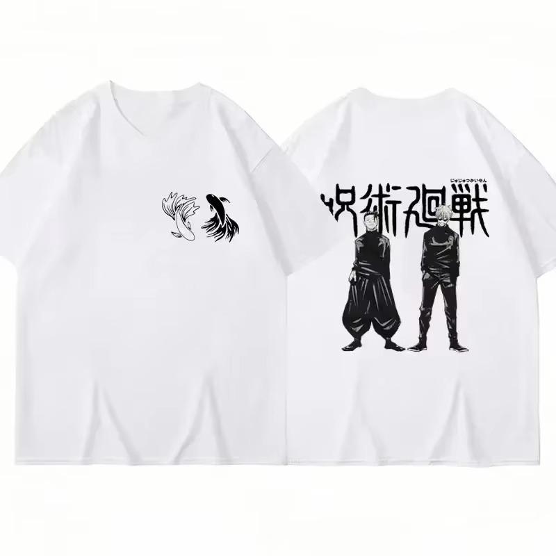 2025 Japonské anime Jujutsu Kaisen Tričko Satoru Gojo Geto Suguru Manga Grafické tričko Ležérní Harajuku Hip Hop Streetwear Topy