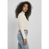 Pull Femme - Urban Classics - Interlock Short Crew - Blanc Cassé - Col Arrondi - Adulte