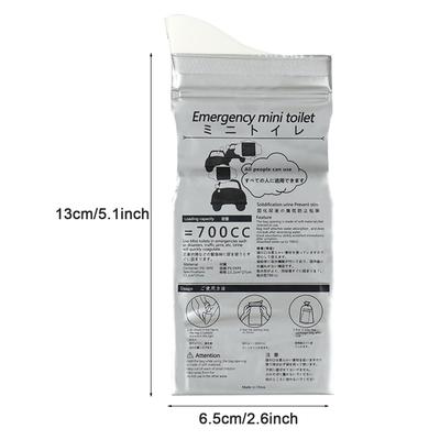 Disposable Urine Bag Portable 700ML Travel Pee Bag for Outdoor Travel Emergency Camping Urinal Bag for Men Women Travel Pee Bag