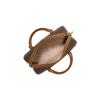Michael Kors Ritssluiting Imitatieleer Schouder Crossbody Tote Tas Medium Dames tassen Donkerbruin Eikelbruin 35S4GTFS6B200