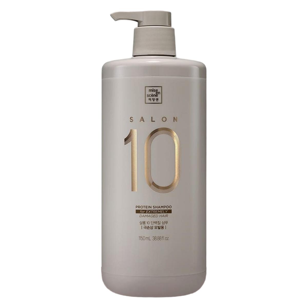 Mise en Scene Salon 10 Professional Protein Shampoo for Damaged Hair 1150ml
