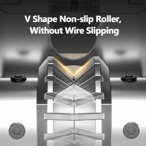 Drill-Powered Wire Stripping Machine | Huayeex Drill-Powered Copper Wire Peeler, Manual Cable Stripper for Copper Scrap Recycling, Wire Harness Proces