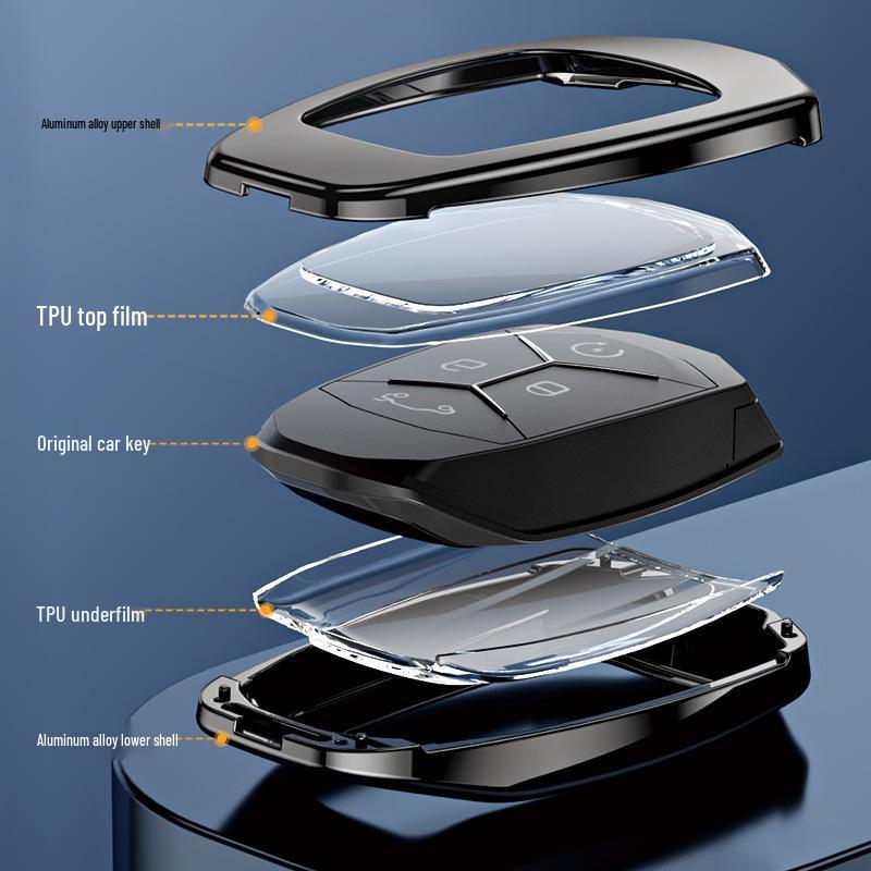 Lynk & Co 03 Key Case: Creative Aluminum Alloy Key Shell, High-End Modification
