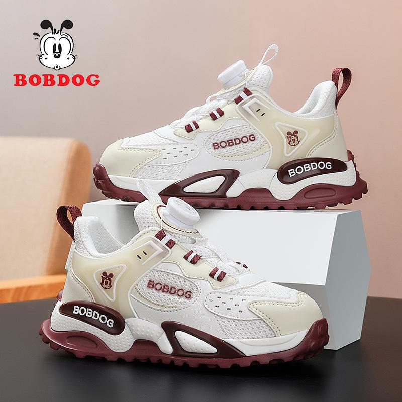 

Babu Bean Classmate Children s Sneakers Autumn 2025 New Leather Boys Shoes Medium and Older Children s Non-slip Basketball Shoes 39 insole length about 24.9cm