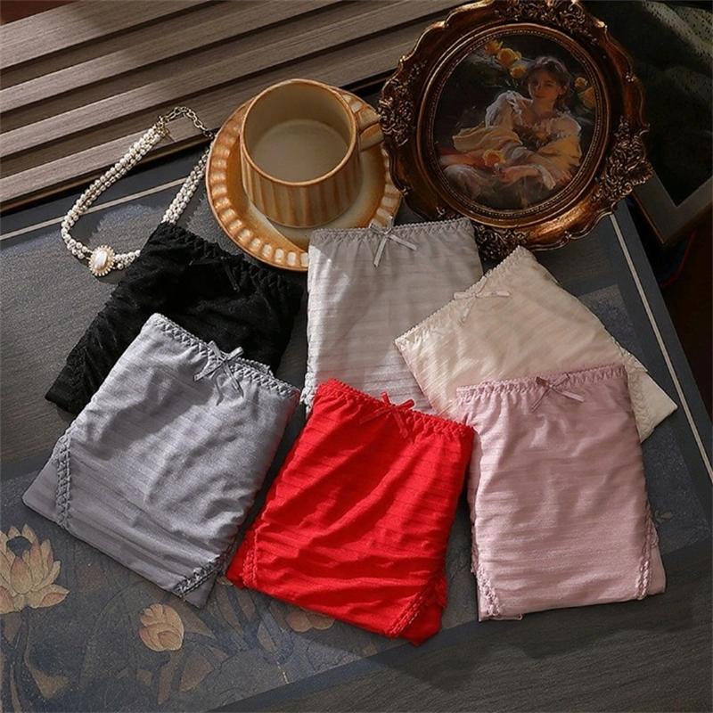 3Pcs/Set Lace Women Panties Breathable Plus Size Underwear French-Style Briefs Butt Lift Lingerie XL XXL 3XL 4XL 5XL