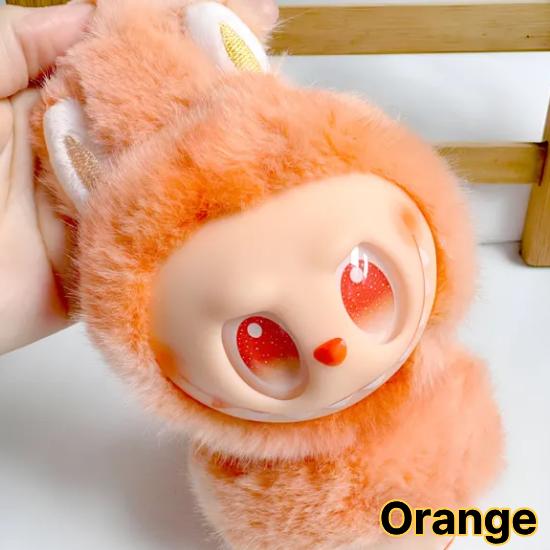 Labubu „Big Into Energy“ Plüsch-Ohrenwärmer – Ultraweiche Winter-Ohrenwärmer für Outdoor, Reisen & Alltagsstil