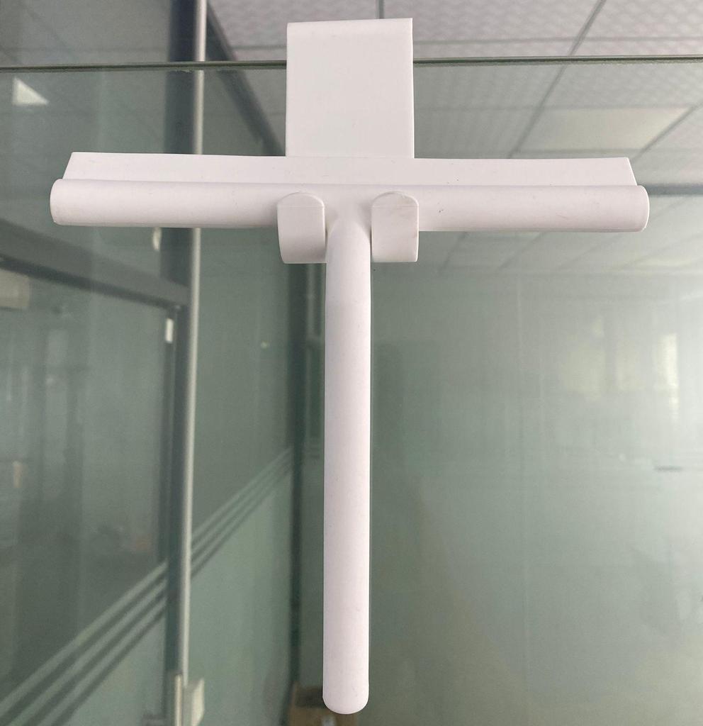 Silicone Glass Wiper - Patented Design for Windows, Showers, and Cars