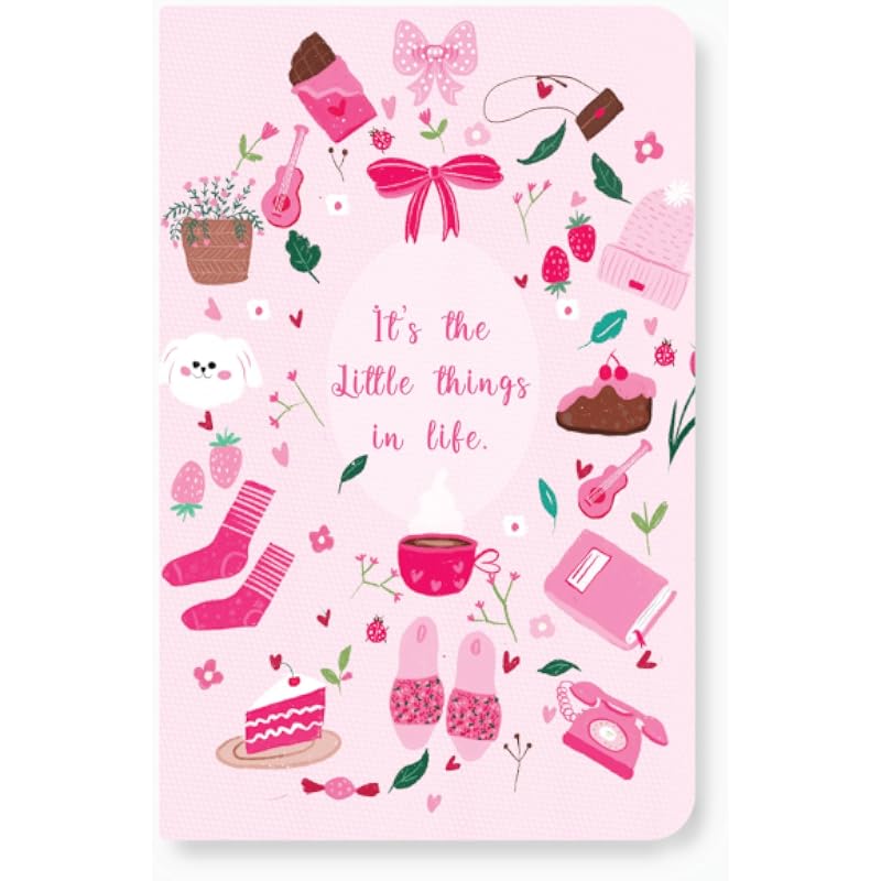 Factor Notes A5 Notebook: Ruled | 90 Gsm | 160 Pages(Its The Little Things In Life)