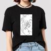 Anime Sailor Moon 18 Different Patterns Summer Printed Casual Black Short Sleeves Cotton Tops O Neck Women T Shirts