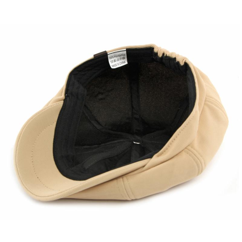 Herren Achteckige Kappe Britische Vintage Baskenmütze Malermütze