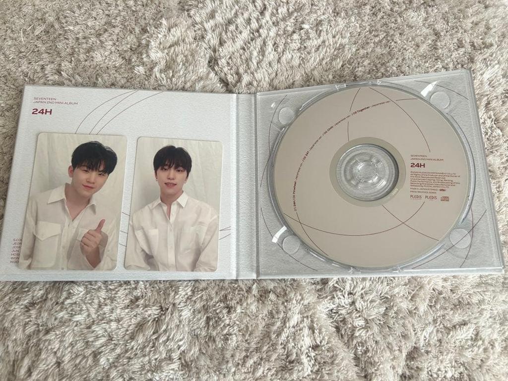 [USED] SEVENTEEN 24H First Press Limited Edition B Woozi Dino