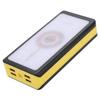 30000mAh Solar Power Bank 3 Lighting Modes 66LEDs 4 USB Output Ports 40W LED Power Bank for Camping
