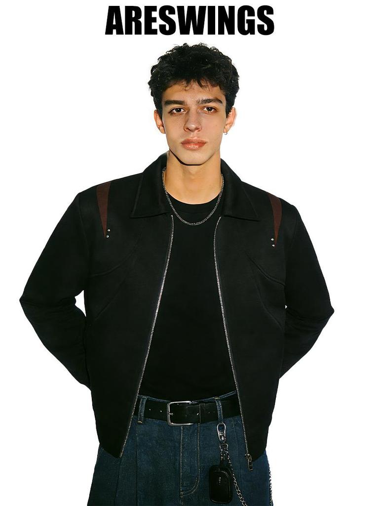 ARES Retro American Style Lapel Jacket - Spring Arrival Men's Shoulder Coat