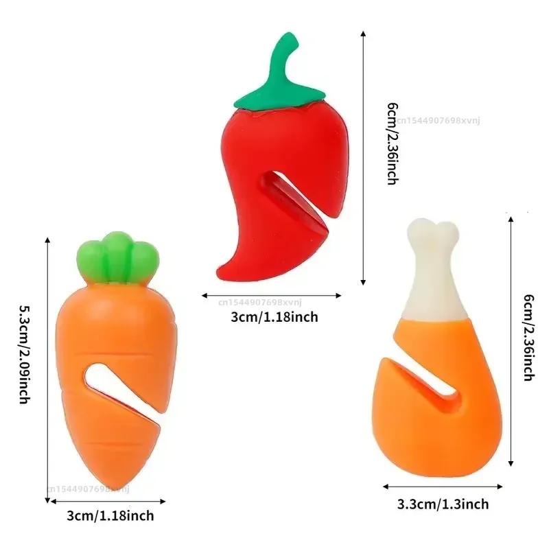 Cute Silicone Pot Lid Anti-spill Rack Heat-resistant Anti-Overflow Stoppers Pot Cover Lifter Holder Creative Kitchen Tool Gadget