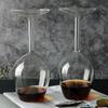 Creative Upside Down Goblet Šálek na víno Funny Party Sklenice Svatební flétny Vysoké borosilikátové sklo Inverzní sklenice na víno