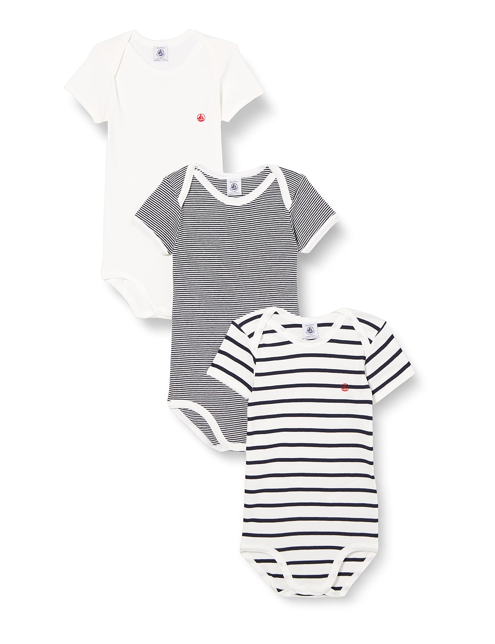 

Inner Short Set of Baby Boys A01TC00 12MONTH Others PB20 PB30 PB200 PB300 [Petit Bateau] Shirt, Sleeve, Body, 3, Girls,