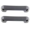 1Pair Interior Armrest Door Pull Handle Gray For Nissan Hardbody D21 D22 1986-1997 / Datsun 720 Inner Door Grab Pull 80940-15G00