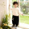 Nouveau pantalon de jogging ample unisexe pour enfants 2025: Pantalons de mode décontractés pour garçons Printemps/Automne
